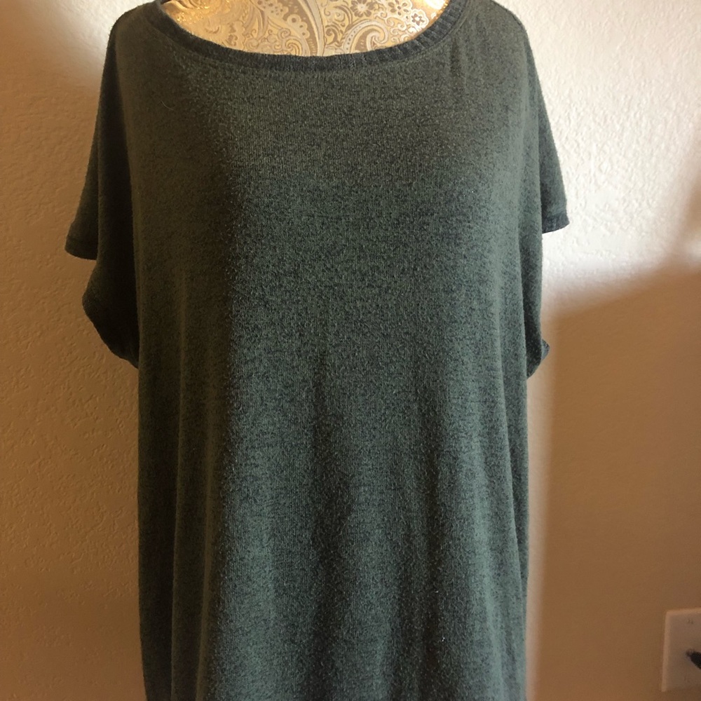 Dark green shirt